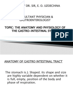 Anatomy of Gastro Intestinal Tract Corrected Work 1