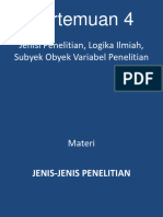 FKK 603statistika Dan Metode Penelitian