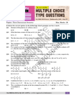 11 MCQ - Three D Geometry