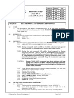 Running Procedure Apex-9