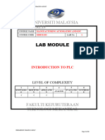 Lab01 Introduction To PLC