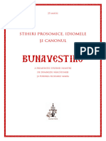 25.03. Bunavestire - Stihiri Prosomice Şi Canon