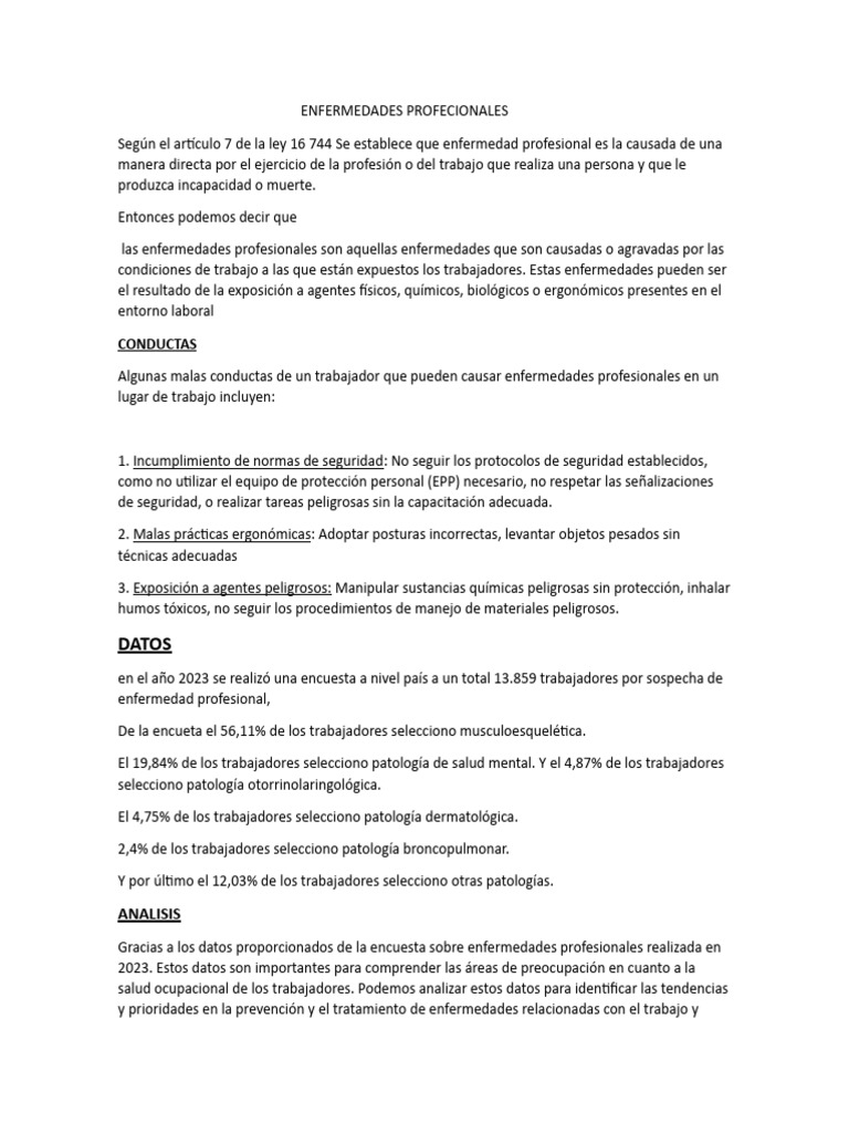 Enfermedades profecionales 3 0 descargar gratis pdf factores