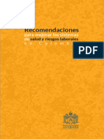 Recomendaciones para Mejorar Los Sistemas de Salud y Riesgos Laborales en Colombia