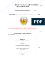 Esquemas para Proyectos y Tesis Cualitativas