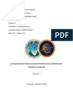 Los Sujetos Pasivos Frente A La Acción Fiscalizadora de La Administración Tributaria en Guatemala - G
