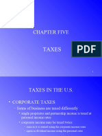 Chapter Five: Taxes