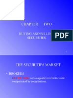 Buying and Selling Securities