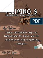 Noli Me Tangere - Pagbabalik Aral Mula Kabanata 5-17