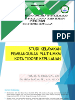 Studi Kelayakan Plut-Umkm Kota Tidore Kepulauan