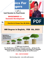 Investment and Economic Development
