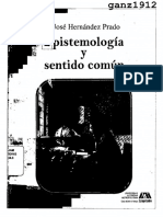 HERNÁNDEZ PRADO, J. - Epistemología y Sentido Común (OCR) (Por Ganz1912)