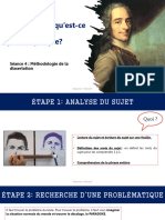 Méthodologie de La Dissertation