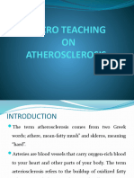Micro Teaching On Atherosclerosis