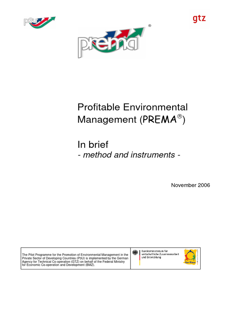 08-04 Prema Method in Brief | PDF | Occupational Safety And Health ...