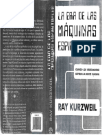 La Era de Las Maquinas Espirituales Ray Kurzweil