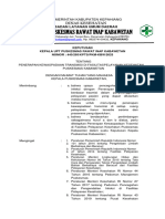 SK Kewaspadaan Transmisi Kabawetan