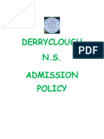 Admissions Policy 2023