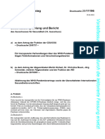 Deutscher Bundestag 11196: A. Problem