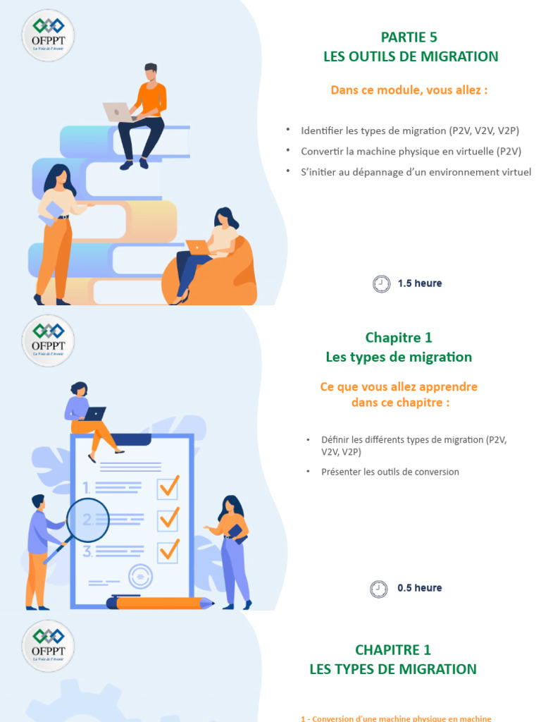 Migration | PDF | Machine virtuelle | VMware