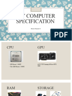 Computer Specification