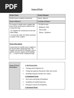 Cec Assignment 2 Scope of Work