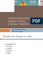Métodos Diagnósticos en Alergia