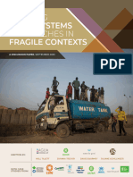 Applying Wash Systems in Fradile Context