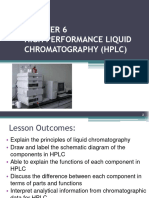 Chapter 6 - High Performance Liquid Chromatography