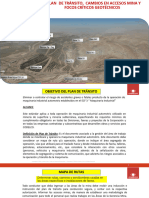 Plan de Tránsito, Accesos Mina y Focos Geotécnicos 20 de Febrero 2024