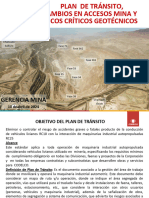 Plan de Tránsito Accesos Mina y Focos Geotécnicos 10 Abril 2024