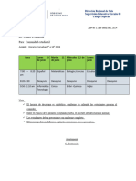 Horario II Pruebas I Periodo 7° A 10