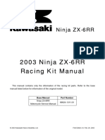 ZX6 RR03 Kitmanual