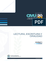 Lectura Escritura y Oralidad - UNIDAD I - 2023 V2 1