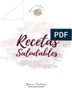 Recetario Saludable III