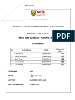 BTCM 3014 Contract Administration