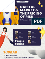 Kuliah 5 - Capital Market & The Pricing of Risk