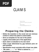 Landis On Mechanics of Patent Claim Drafting - 2000 | PDF | Patent
