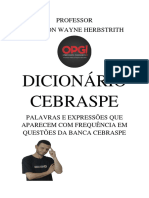 Dicionário Cebraspe