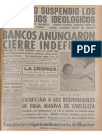 Diario La Crónica Mayo de 1964