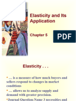 Elasticity B