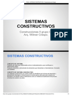 Tema I - Sistemas Constructivos - Presentaciones de Google