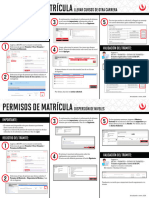 Permiso Matricula para Llevar Cursos