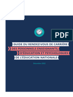 Guide Du Rendez Vous de Carri Re Des Personnels Enseignants D Ducation Et Psychologues de L Ducation Nationale 48144