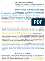 The Main Features of the Indian Constitution and Debates in the Constituent Assembly