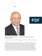 PW1 - V. Prem Watsa - Horatio Alger Association Canada