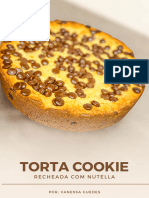 Receita Torta Cookie