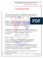 Rdbms Final-Notes PDF