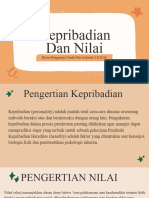 Kepribadian Dan Nilai Kel 2