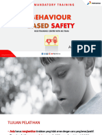 Behaviour Based Safety April. E-Learn